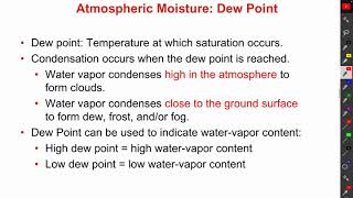 SCNC 111 Lecture 33 Weather Variables
