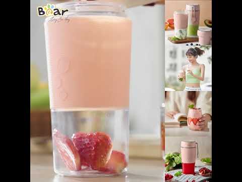 Video CỐC XAY SINH TỐ CẦM TAY BEAR | LLJ-B03C1 | Máy xay... - youtube