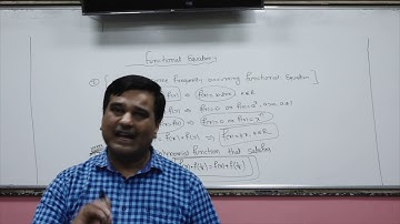 IIT Mathematics| Functional Equation | Lecture1| AS Sir | MVA Burhanpur