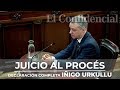 Iñigo Urkullu en el juicio del procés: declaración completa