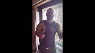 Jiri Prochazka's reaction after the UFC 275 title fight victory. English subtitles included. #shorts