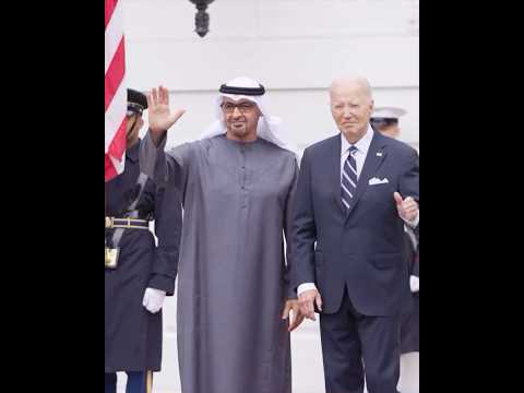 سيدي صاحب السمو الشيخ محمد بن زايد آل نهيان حفظه الله يصل إلى الولايات المتحدة الامريكية