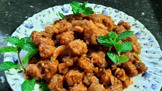 Soya Manchurian Recipe | Soya Chunks Manchurian | Chilli Soya Chunks Recipe I Soya Chilli Recipe I