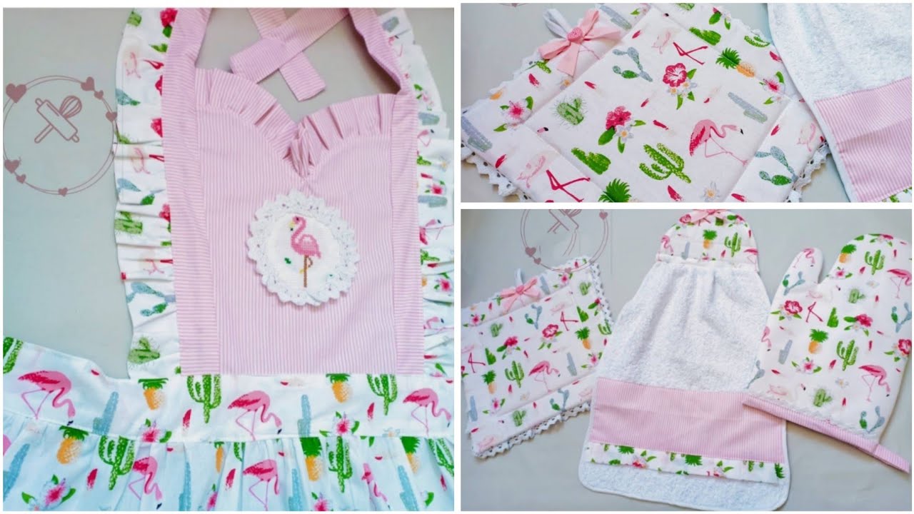 خياطة مئزر مطبخ روعة | tablier de cuisine