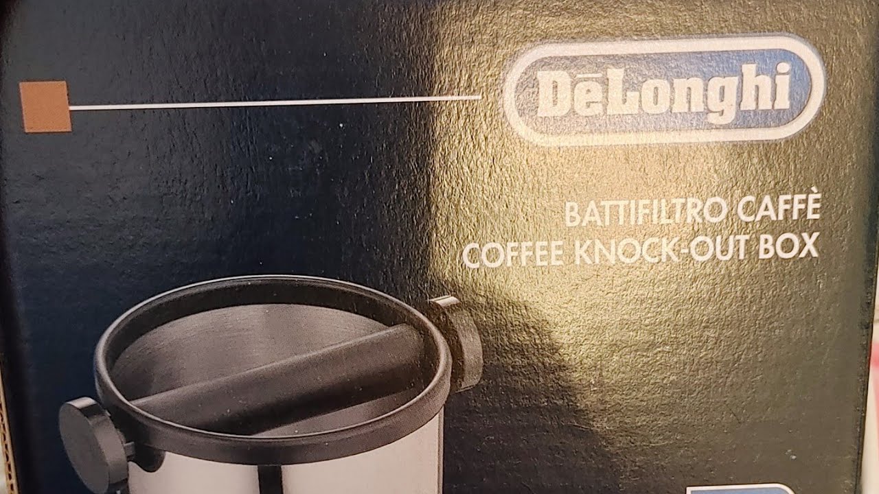 DeLonghi Stainless Steel Knock Box - Large – Whole Latte Love