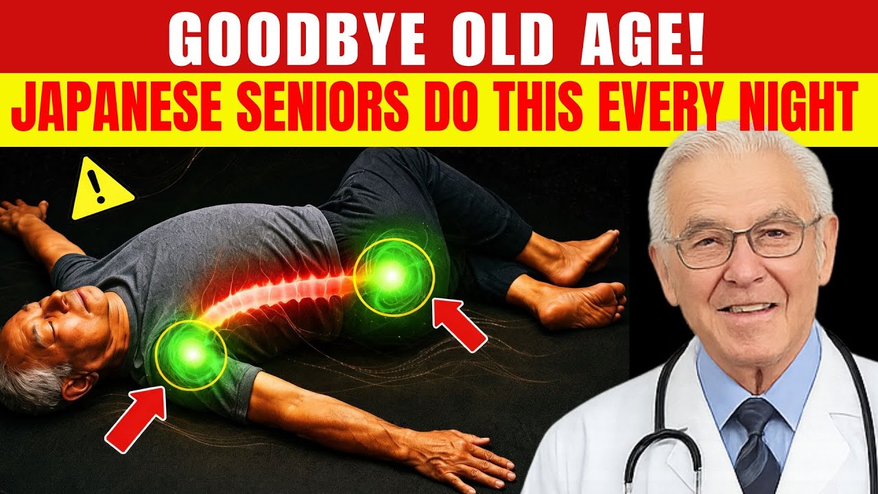 Over 60? 5 Bedtime Movements Japanese Elders Swear by | Senior Health Tips