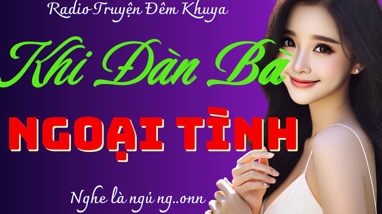 Truyện Thầm Kín Đêm Khuya Hay Nhất Năm 2025: KHI ĐÀN BÀ NGOẠI TÌNH - Kể Chuyện Đêm Ngủ Ngon