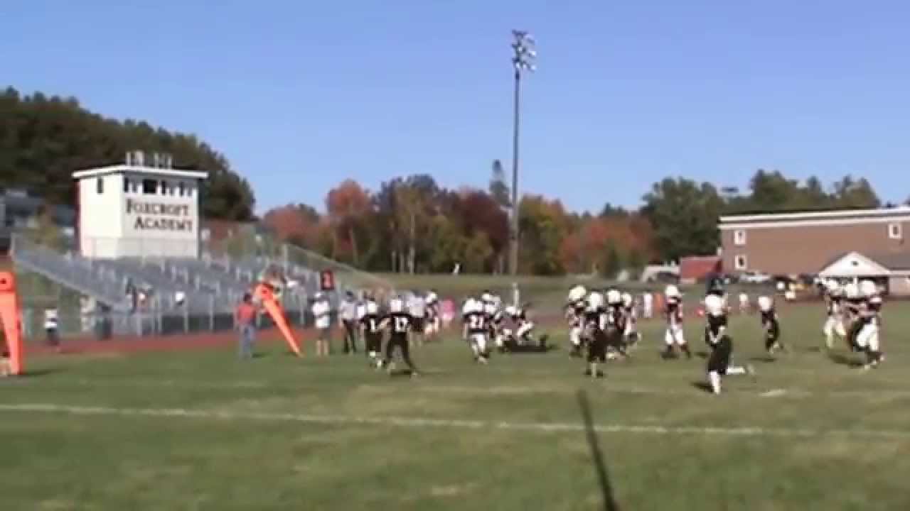 2014 PeeWee Youth Football Houlton at DoverFoxcroft YouTube