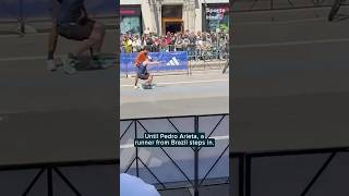 Boston Marathon runner helps fellow competitor finish strong after fall