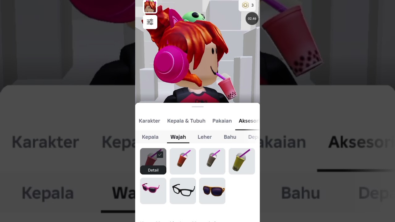 tutorial cara mendapatkan item free di roblox [part//1] //Roblox indonesia