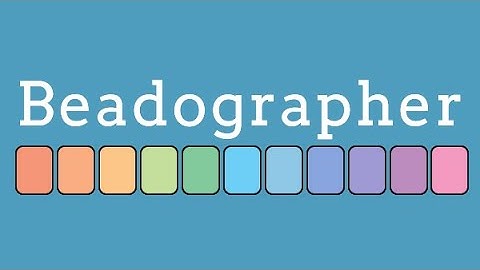 ARCHIVED: Beadographer in one minute