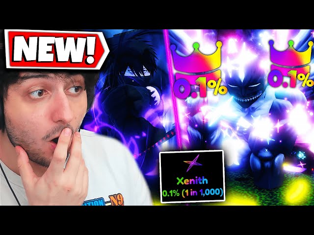 Getting the DOUBLE 0.1% Xenith Aizen in Roblox Anime Fantasy:RE