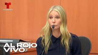 Gwyneth Paltrow's ski crash trial continues in Utah | Al Rojo Vivo | Telemundo
