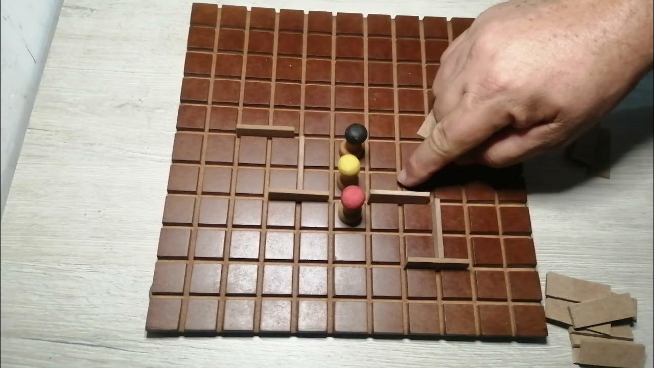 How to play Quoridor Cómo jugar Quoridor 1001 Juegos de mesa antiguos y nuevos del mundo en