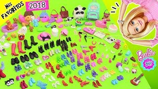 Mi Colección ZAPATOS, Bolsos, MASCOTAS y ACCESORIOS Favoritos de Barbie!! ManualiDolls