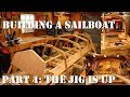 Building a Wooden Sailboat. Part 4: Jig & Frame Assembly