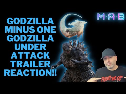 GODZILLA MINUS ONE "Godzilla Under Attack" Trailer - Reaction
