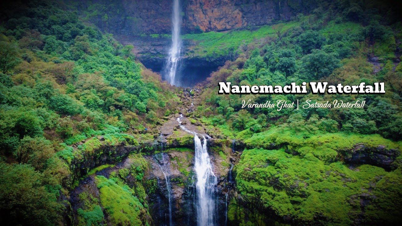 Nanemachi Waterfall | beauty of Varandha Ghat | Satsada waterfall