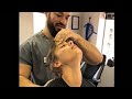 Victoria's Secret Angel Taylor Hill and Model Michael Shank get LOUD chiropractic adjustments