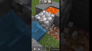 Minecraft 5 Minute Crafts | Cobblestone Bridge Generator | Minecraft Shorts #shorts