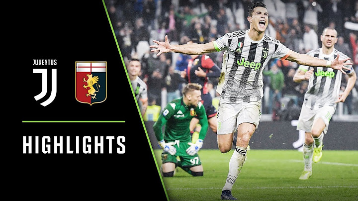 HIGHLIGHTS: Juventus vs Genoa - 2-1 - Ronaldo's last-minute winner!