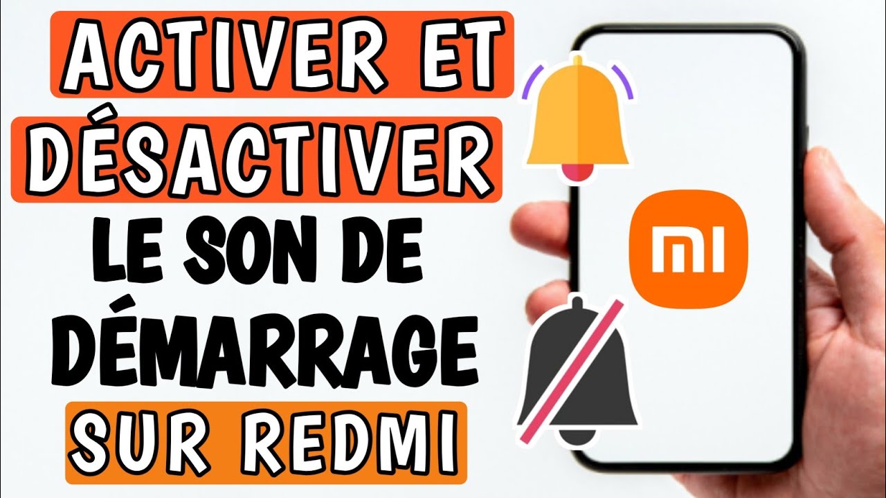 comment activer - désactiver le son de démarrage sur redmi - YouTube