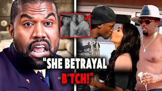 Kanye West REVEAL How Kim Kardashian Cheated On Him With Diddy & Meek Mill!