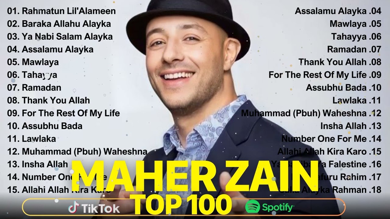 Maher Zain Kumpulan Lagu Terbaik Populer 2024 🍒 Rahmatun Lil'Alameen 🍒 Maher Zain Full Album New
