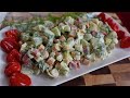 SURIMI W SAŁATCE  co można zrobić z surimi