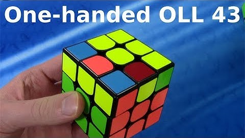 [#43] One-handed full OLL Fingertricks and Tutorial