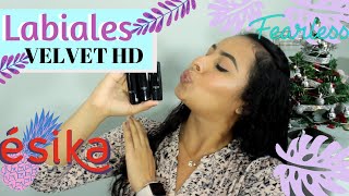 ESIKA: ME ENAMORÉ DE ESTOS LABIALES: VELVET HD| HolaLizy ?