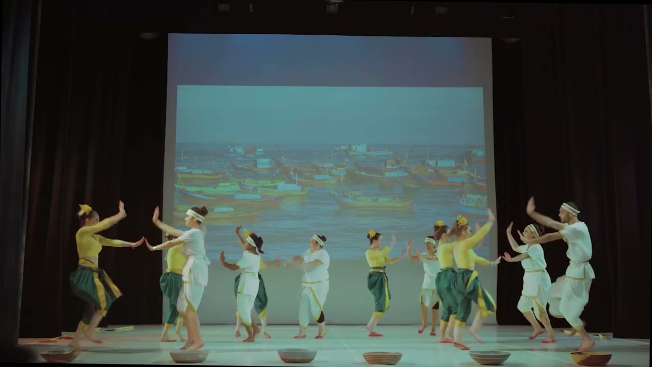 Marati fisherman folk dance.  Choreography Juanita Hascoet