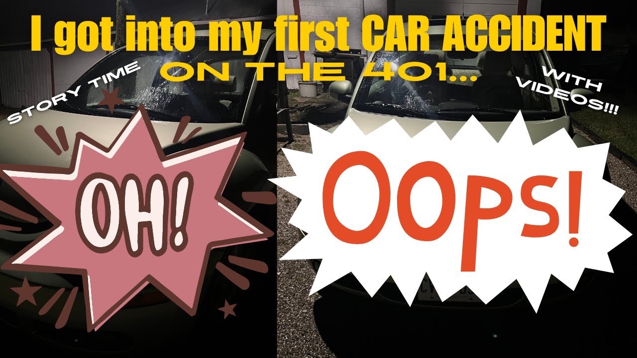 I GOT INTO MY FIRST CAR ACCIDENT... STORYTIME - YouTube
