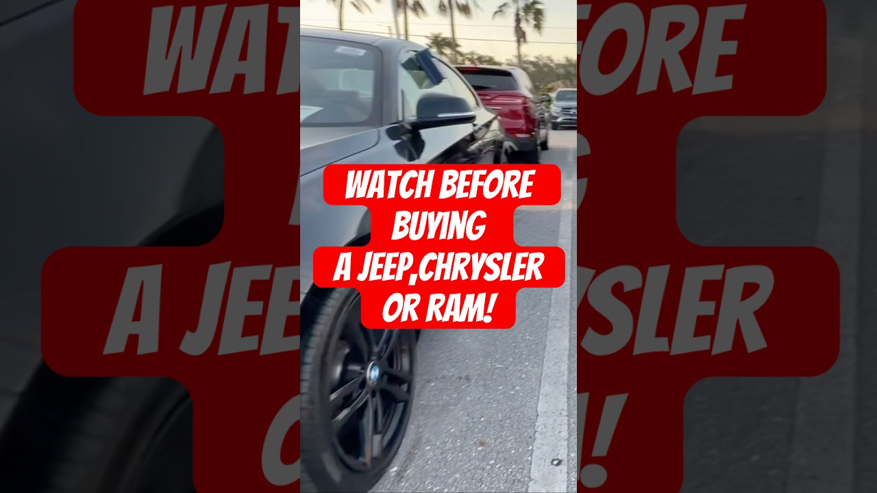 #2 Most Unreliable-Jeep,Chrysler & Ram!