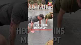 US Defense Chief Pete Hegseth Trains With USS Boxer Crew #us #usmilitary #petehegseth
