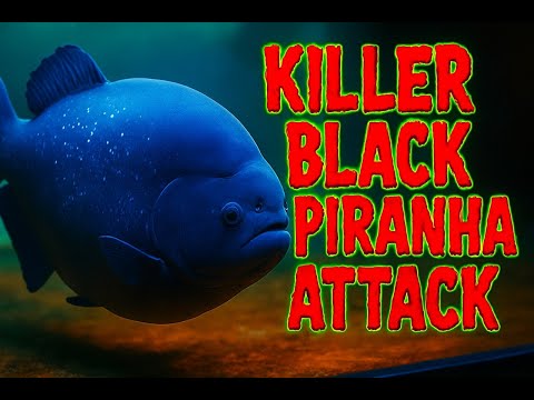 Killer Black Piranha Attack