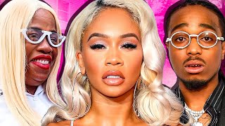 Saweetie Reacts To Quavo's Mom DRAGGING Her