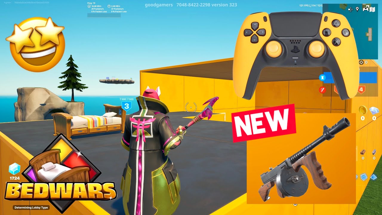 Fortnite Bedwars 🤩 Gameplay PS5 🎮