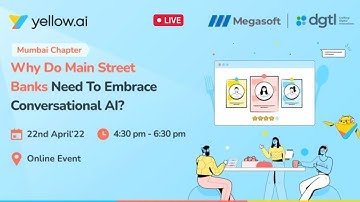 Why do main street bank need to Embrace Conversational AI - LIVE Webinar