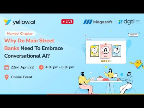 Why do main street bank need to Embrace Conversational AI - LIVE Webinar