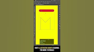 Custom M Realistic 3D Fur Effect In Illustrator #shorts