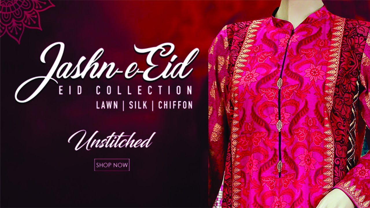 Junaid Jamshed Eid Collection 2017-18