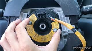 Mazda 3 airbag sensor light B2232-F0 steering wheel removal
