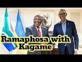 Questce que ramaphosa a fum avec kagame  kigali au rwanda