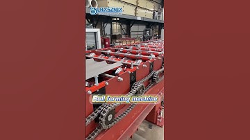 Roll forming machine: high-precision rollers ensure accurate card shape #machine #manufacturing