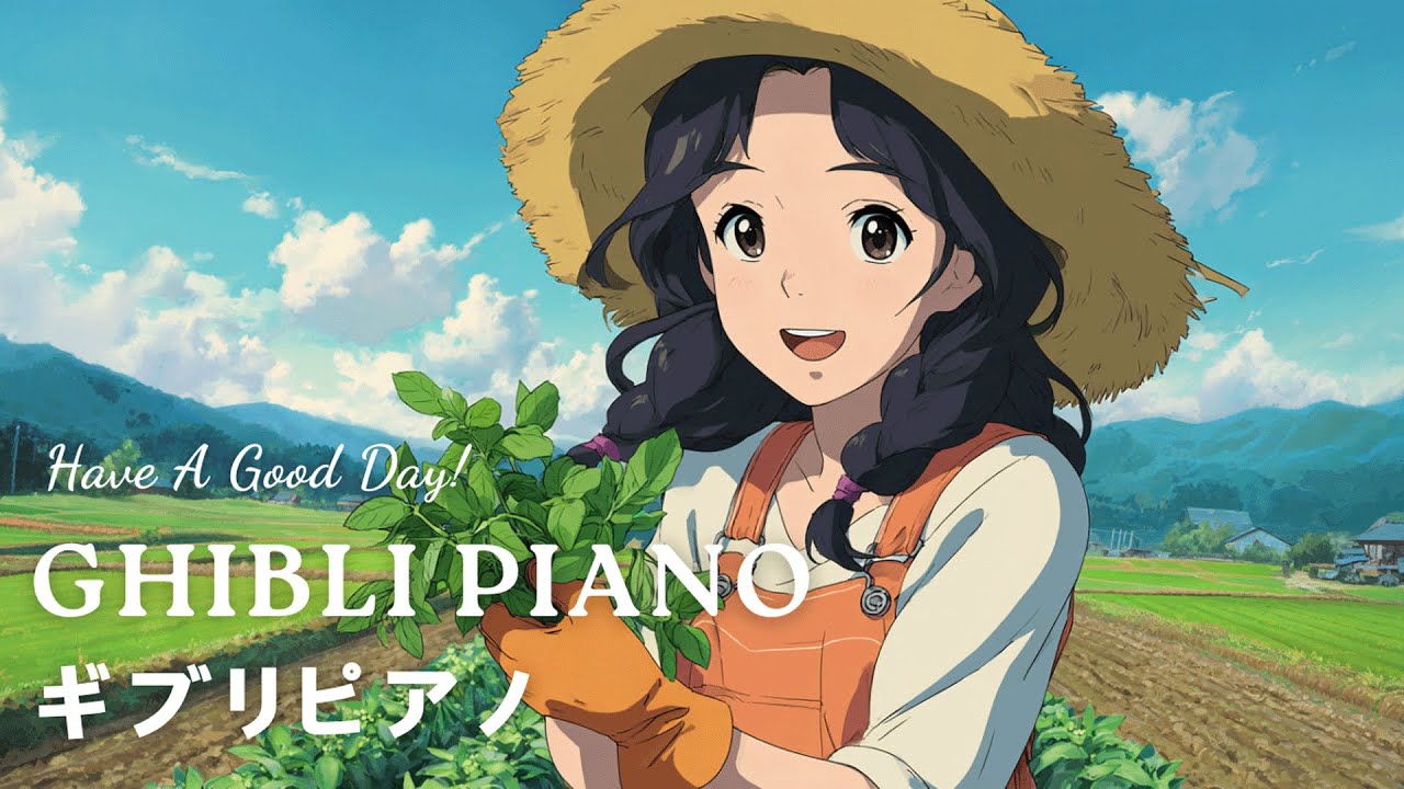Ghibli Piano Music for Relaxation 🎹 Calm Melodies for Deep Sleep, Focus and Peaceful Evenings