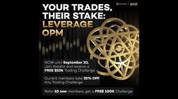 Get $10,000 To Trade With FREE! (AkashX + TradeX Promo)