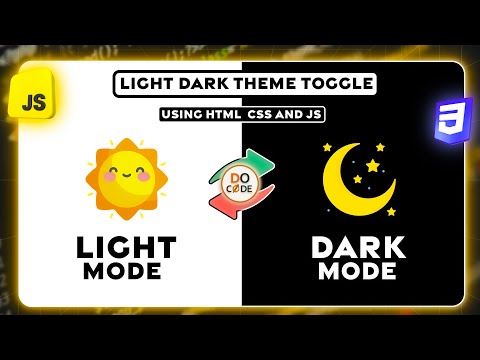 Dark Mode & Light Mode Toggle Using CSS & JavaScript | Easy Tutorial 🚀#js #css #darkmode  #lightmode