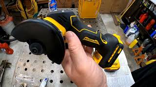 Tool Review  The Dewalt Model DCS438B 20V Brushless 3 Inch Cut Off Tool