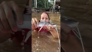 Pegando peixe